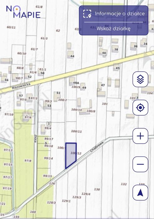 Działka budowlana 1224 m² Karpin - Widok 2