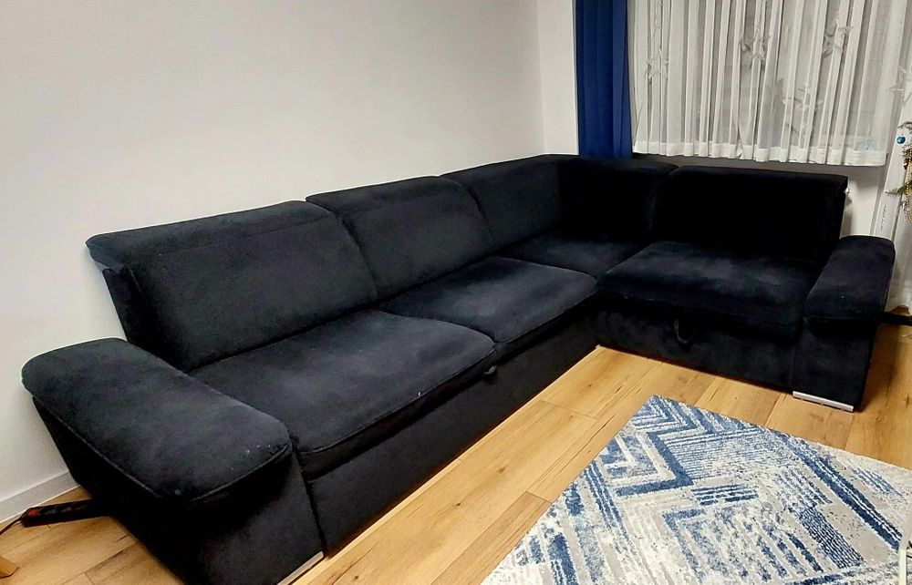 Narożnik z funkcją spania