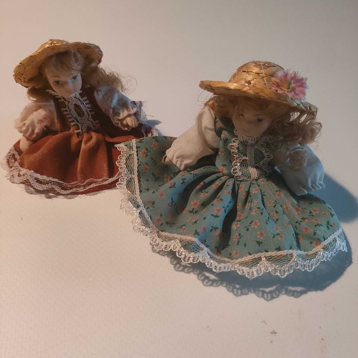 Laleczki porcelanowe vintage