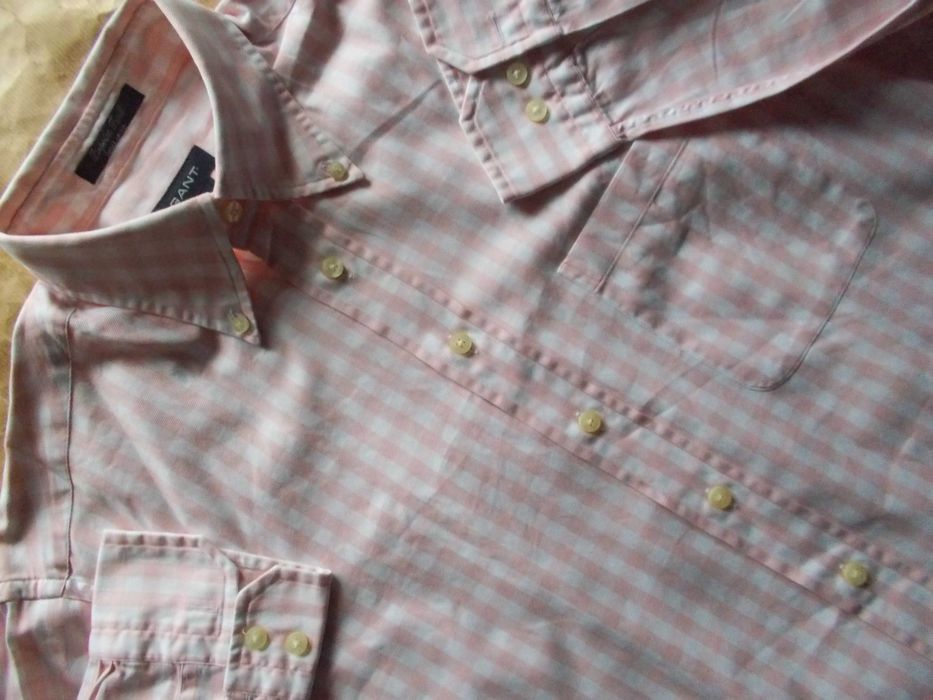 L GANT Premium Pinpoint Twill Nowa Koszula Męska  42,5 cm, Szwecja