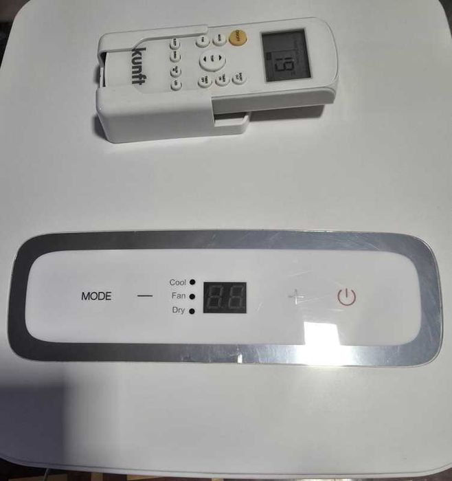 Ar Condicionado Portátil KUNFT KAC4254 (16 m² - 8000 BTU - Branco)
