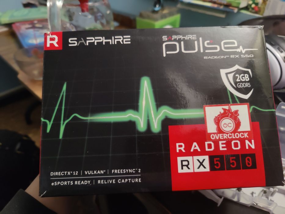 Відеокарта rx550 2gb