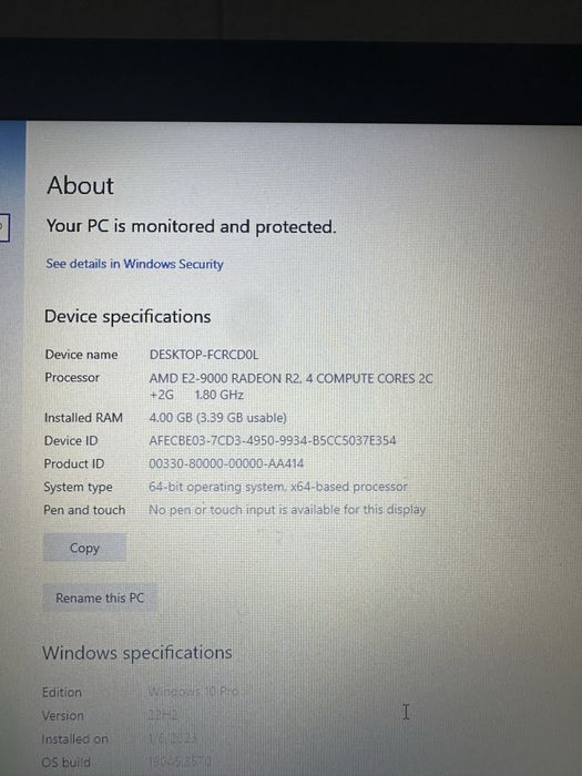 Lenovo Ideapad 330-15AST