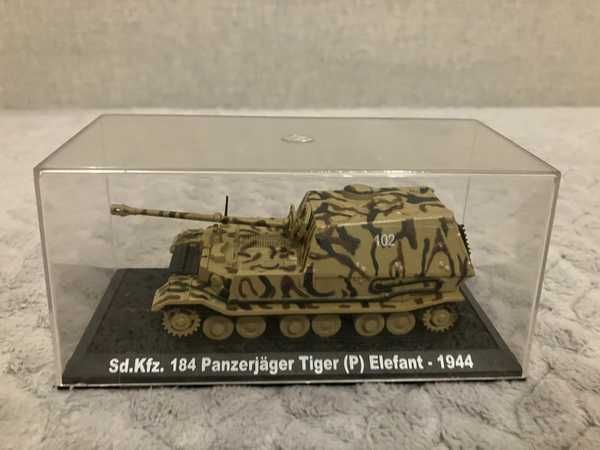 Czołgi kolekcjonerskie - skala 1:72 - Tiger Elefant i Tiger Ausf. E