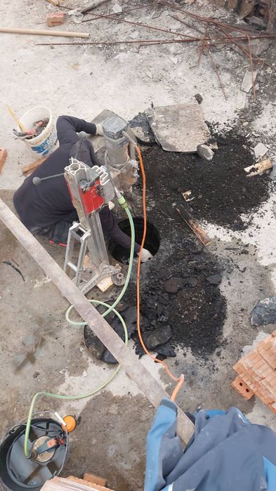 Wiercenie metodą diamentową