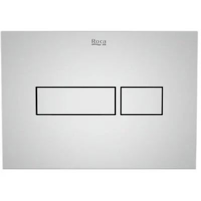 Roca Duplo Nova przycisk spłukujący do WC chrom błyszczący