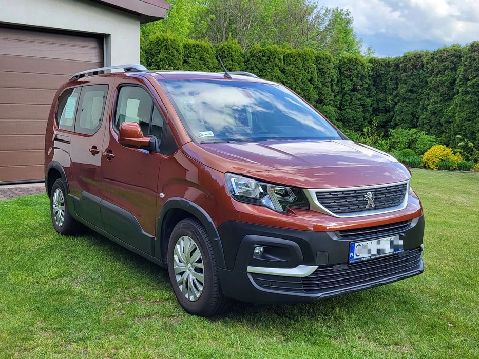 Peugeot Rifter salon Polska, serwis ASO, bezwypadkowy, stan bardzo dobry