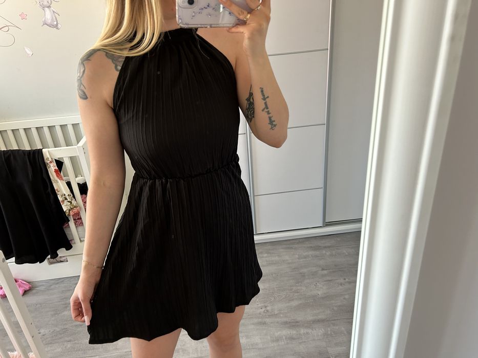sukienka plisowana nowa s