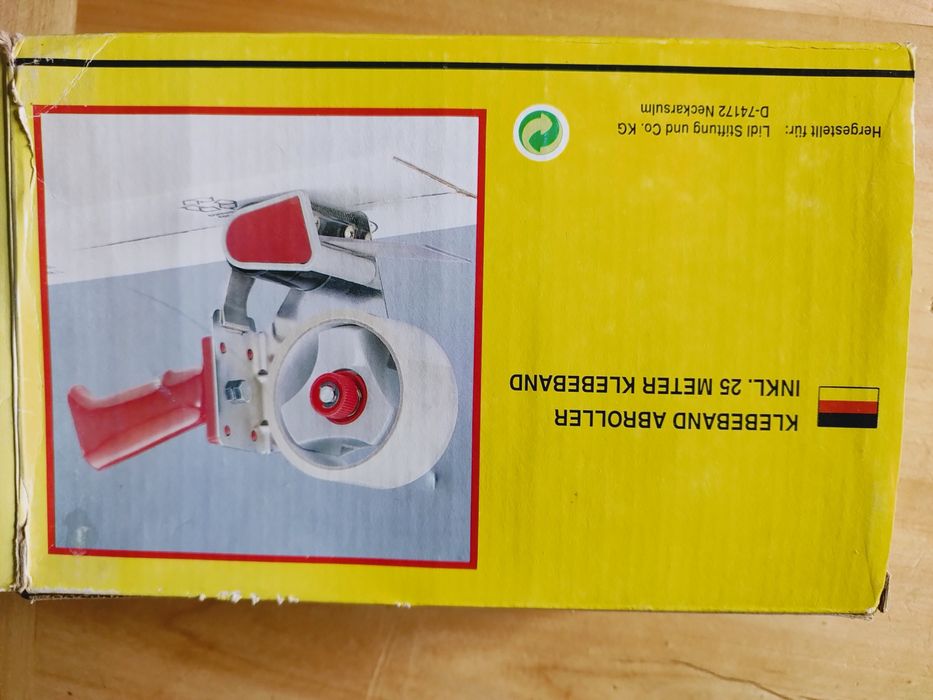 Dyspenser podajnik  do taśm do pakowania