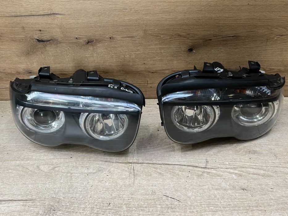 Lampa przednia lewa prawa Bmw 7 E65 Xenon