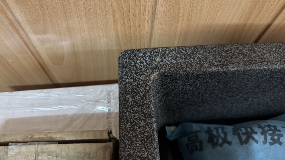 Мойка 58*48 см нержавейка 0.8 мойка Гранитная Platinum Распродажа!!!