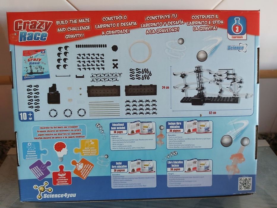 Crazy Race SCIENCE 4YOU - Kit de Experiências