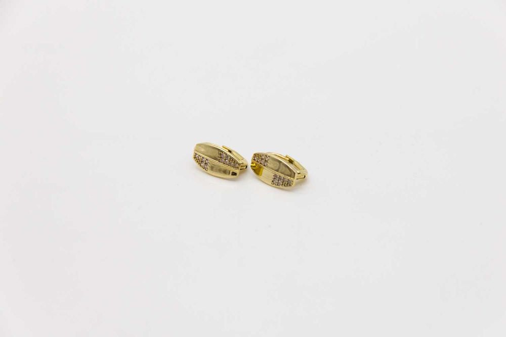 Piękne Nowe Złote Kolczyki P.585 W. 2,18G Nr.411 Kołłątaja