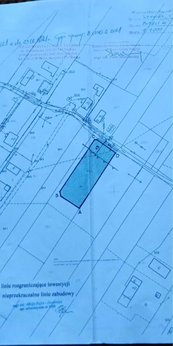 Dzialka 1450m2 z warunkami zaboudowy- spokojna okolica