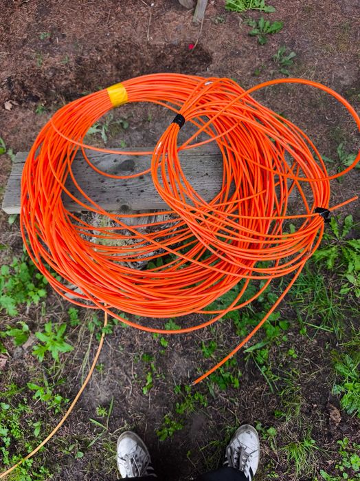 Kabel światłowód dwu żyłowy ziemny 100m