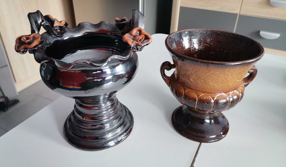 Ceramiczne osłonki do kwiatów