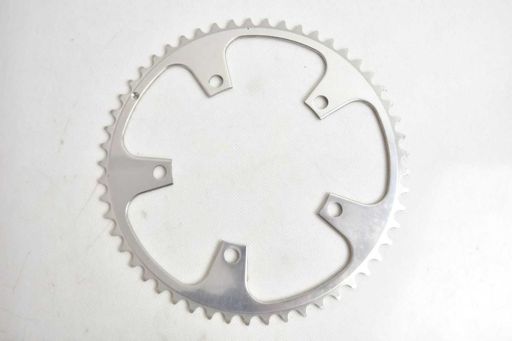 NIEUŻYWANY retro blat, tarcza, zębatka ALU ! 53z ! bcd 130 !