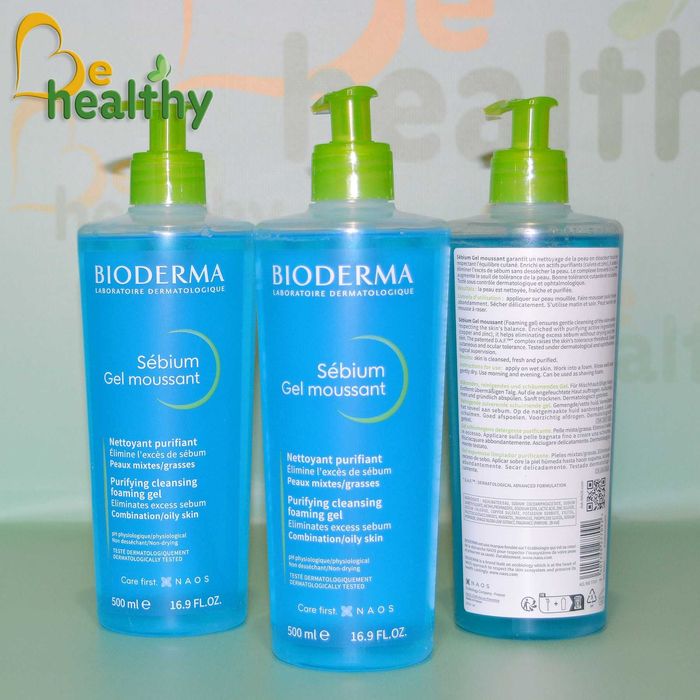 Гель для душу для сухої та чутливої шкіри Bioderma Atoderm  1 літр