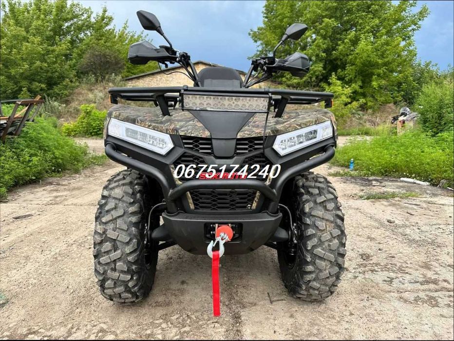 Квадроцикл SokMoto RAPTOR 450L 4х4 EFI*34к.с.*Доставка-О по УКРАЇНІ!