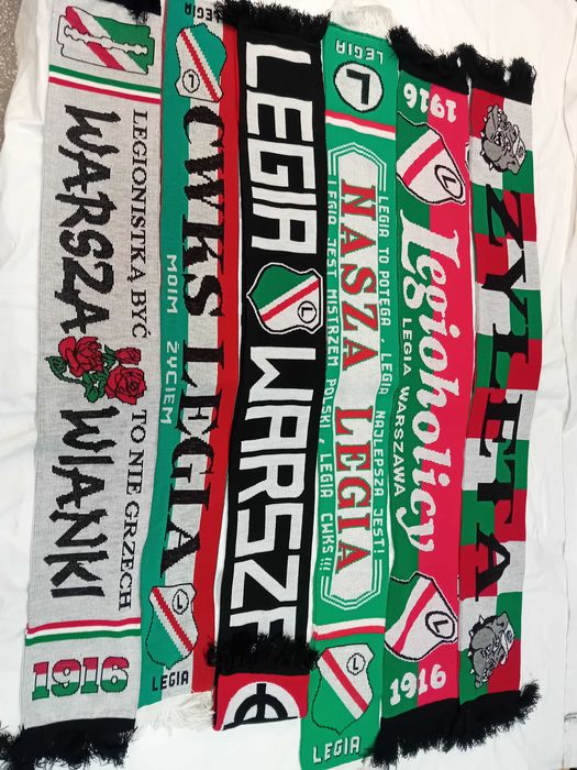 Szaliki Legii - kolekcja