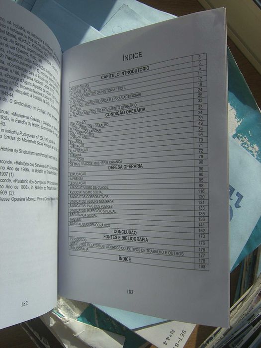 Coleção livros de autor ( história da indústria no vale do ave operari