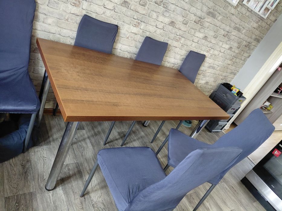 Stół kuchenny  i 6 krzeseł