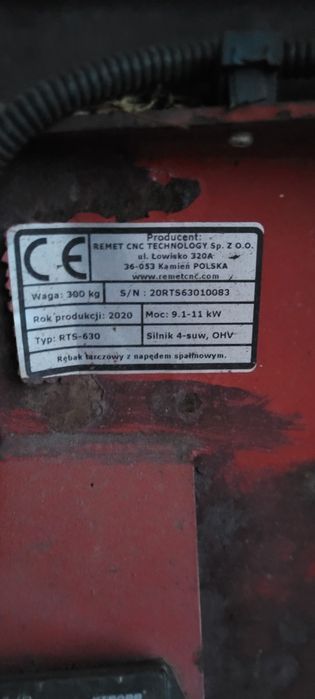 Rębak do gałęzi REMET  RTS 630