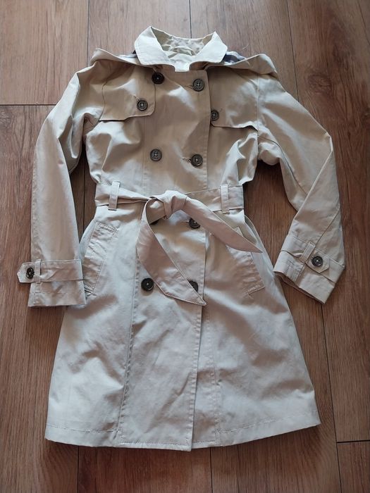 Płaszcz/trencz dla dziewczynki w rozm 122 Cool Club