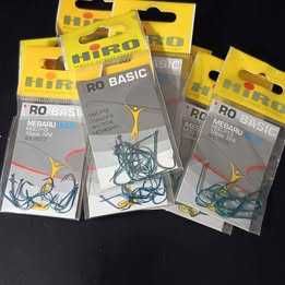 Carteiras novas variadas de Anzóis Hiro  Merabu #