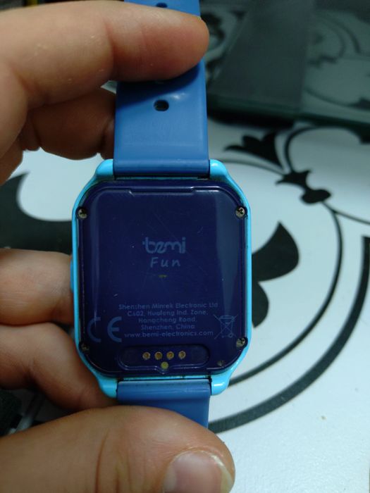 Дитячий смарт-годинник Bemi Fun (Blue) — надійний гаджет для зв'язку