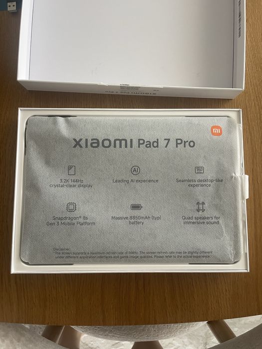 Xiaomi Pad 7 Pro 256GB + Caneta + Teclado + Capa — IMPECÁVEL