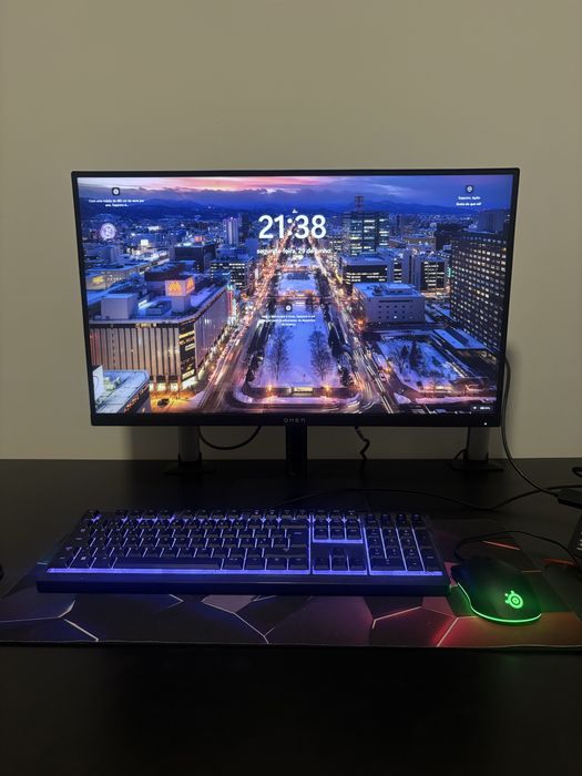 VENDE-SE monitor , rato , teclado e tapete para teclado