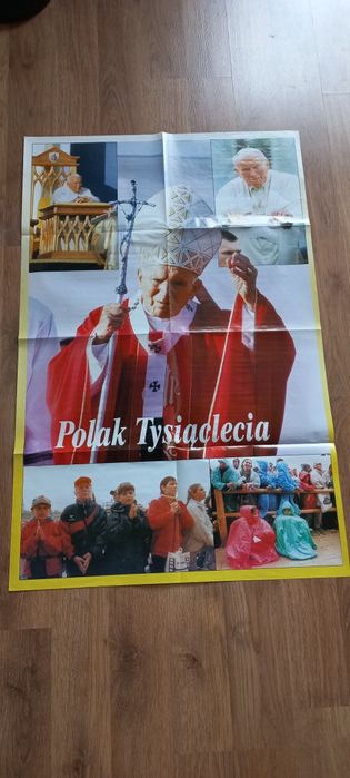 Plakat Jan Paweł II dwustronny
