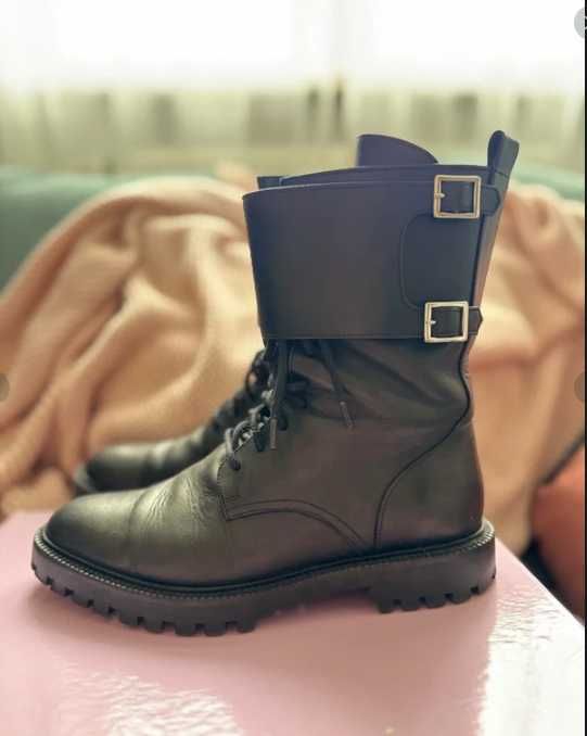 Damskie buty a'la wojskowe marki INCH2- rozm 38