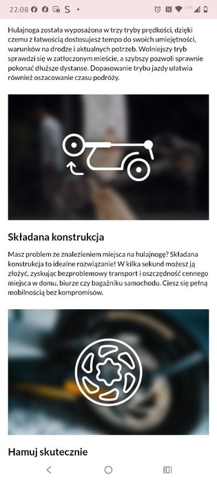 Hulajnoga elektryczna Acer