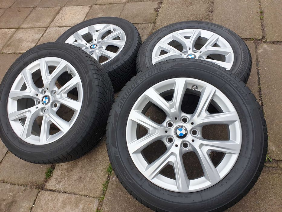 Felgi do Bmw 17cali aluminiowe felg: 6,5x17 ET39 z oponami zimowymi 205/60R17 Numer katalogowy 6856076 X1 X2 F48 F39 X3 F40 F22 F23 F45 F46 G20 G21