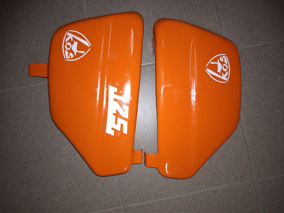 Nowe boczki oslony wsk 125 kos rama