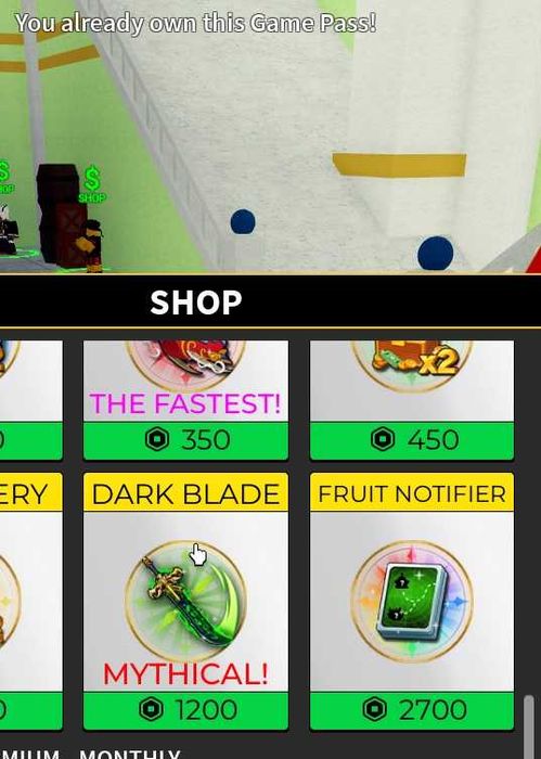 Акаунт Blox Fruit