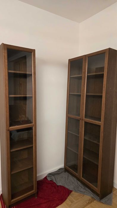 Witryna IKEA 3 szt Billy OXBERG