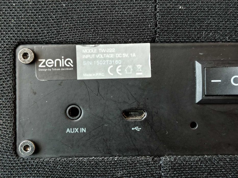 Bluetooth колонки ZeniQ by Tobias Jacobsen (TW-222); Leather Drum 2+