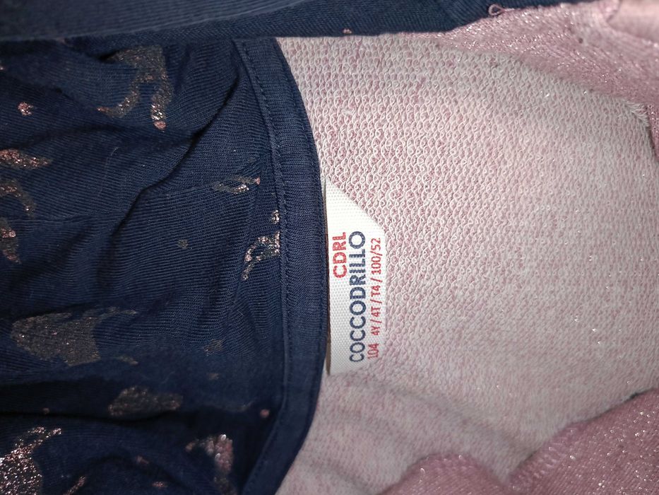 Dres różowy cocodrillo 104