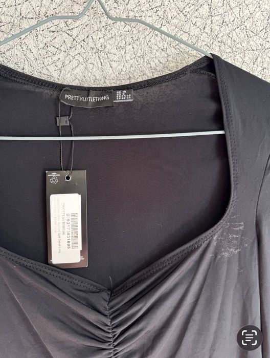 Чорна жіноча блуза