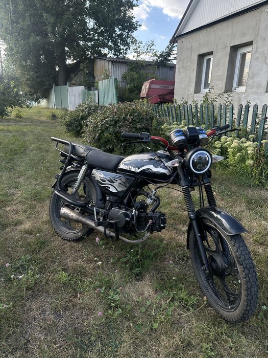 Продам мотоцикл альфа Musstang 17500 + торг