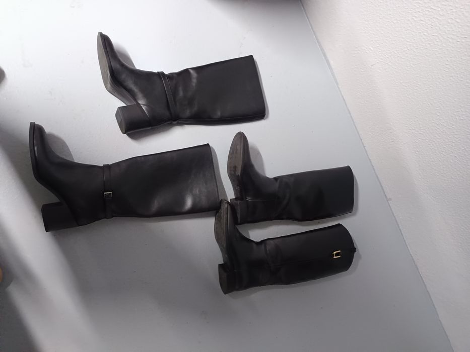 BOTAS SENHORA "ZARA" (2 pares ou individual) cano alto, completamente