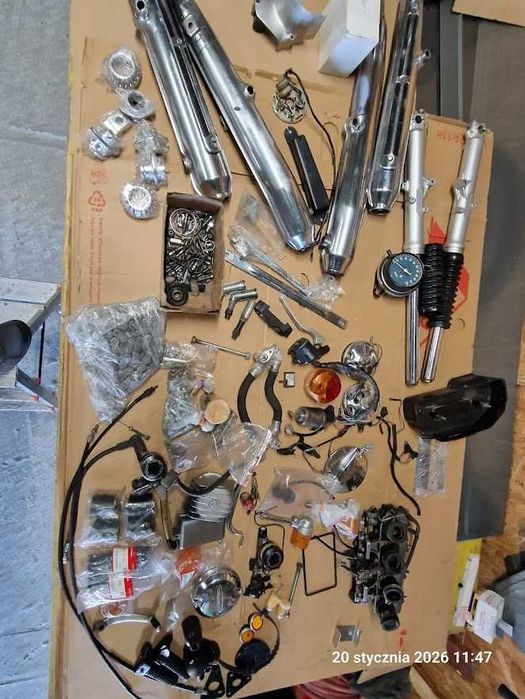 Honda K2 CB 750 Four 1972r. Rej.PL białe tablice