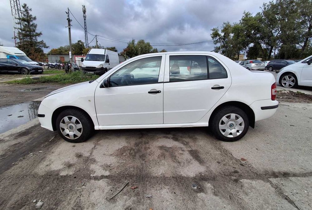 2008 SKODA FABIA I 1.4 16V BUD 80 KM LAKIER 1026 Silnik Skrzynia częścI