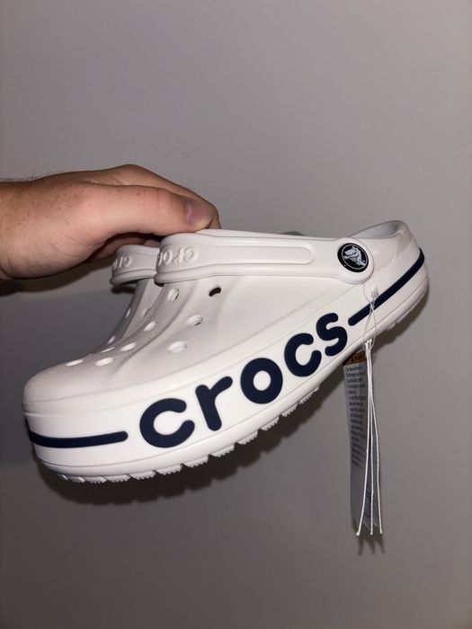 Nowe oryginalne klapki crocs Biale 37-38