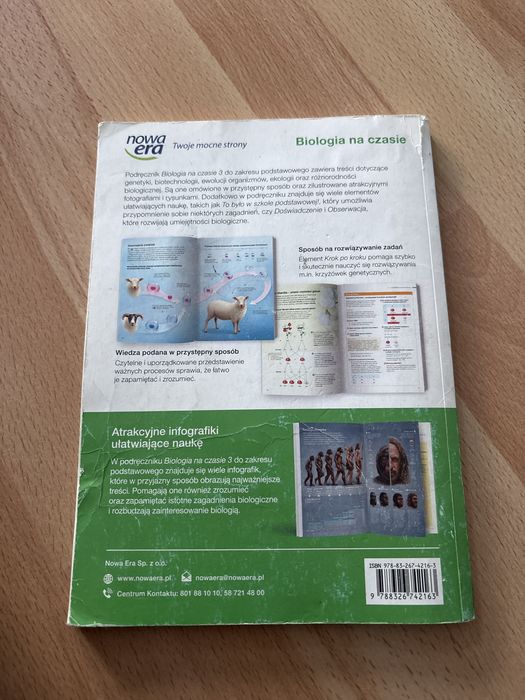 Biologia na czasie 3 podrecznik zakres podstawowy