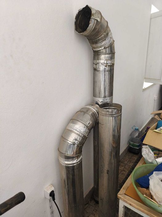 Tubo de chaminé Inox