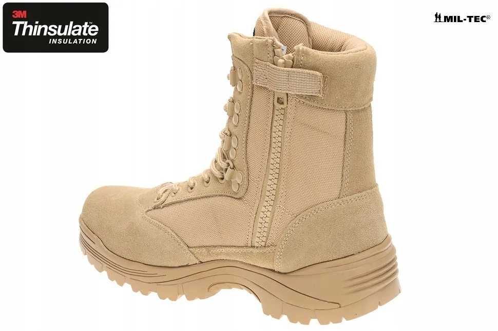 Зима Берці тактичні Mil-Tec Tactical Boots with YKK Zipper Thinsulate